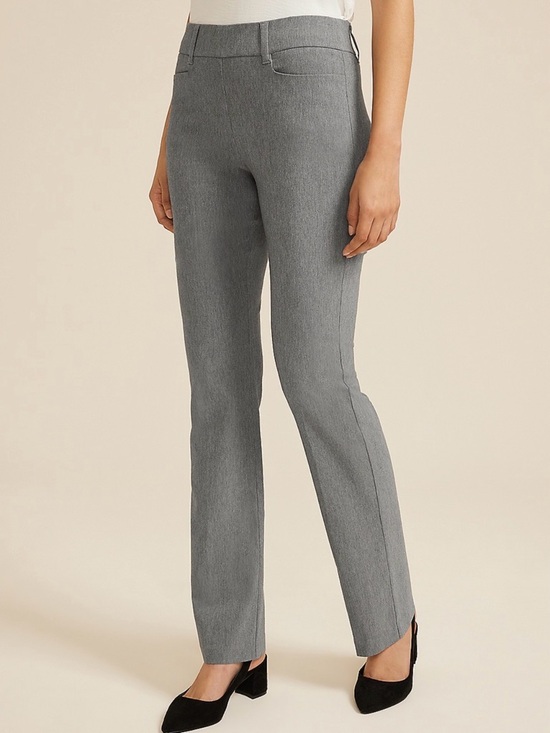 Maurices Pants - NWT Maurices Gray Boot-Cut mid rise Stretch Office Pants